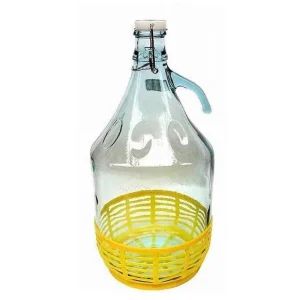 Demijohn 5l STELLA cu capac patent KLC Reducere specială