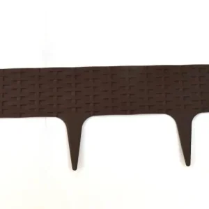 Lichidare de stoc Gard de gazon 3,9m maro pilonat X KLC