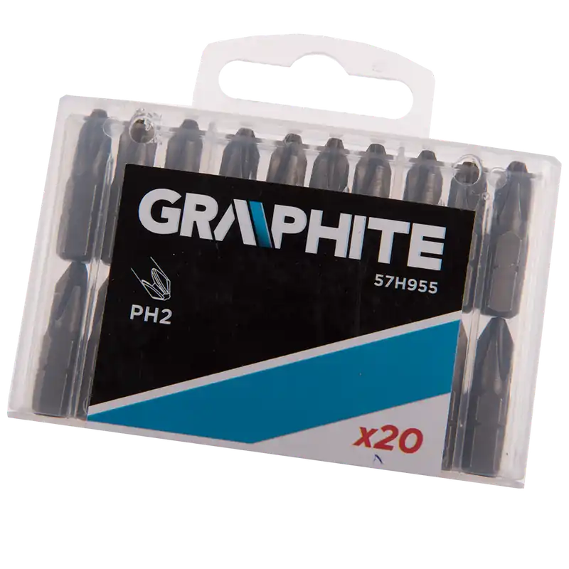 57H955 Set biti PH 2 25mm 20pcs Preț redus