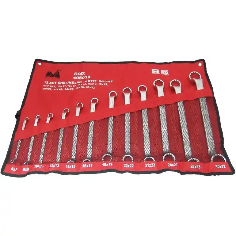 Chei inelare cotite (12 buc/set) 6×7 - 30×32 mm Nu rata