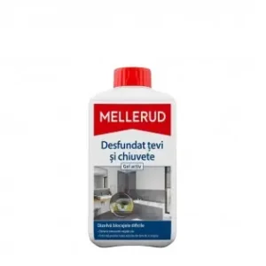 Gel pentru desfundarea tevilor de scurgere MELLERUD, 1L Retur gratuit