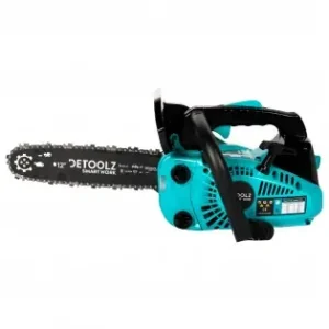 Drujba mica de mana pe benzina, 1.2CP, cu lama 12'' si lant, pornire rapida Detoolz 2500 Super ofertă