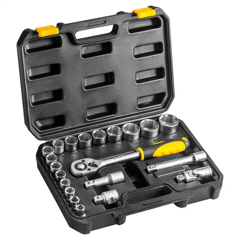 Set tubulare 21 piese 1/2" TOPEX 38D642 Disponibil imediat