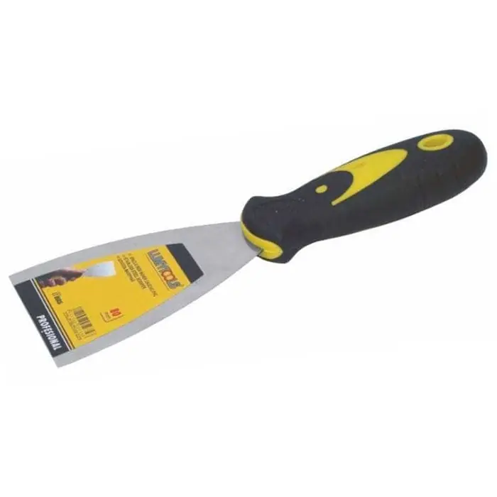 Spaclu inox cu maner din cauciuc, diverse dimensiuni, LT05932, LT05934, LT05935, LT05936, LT05937, LT05938 Livrare rapidă