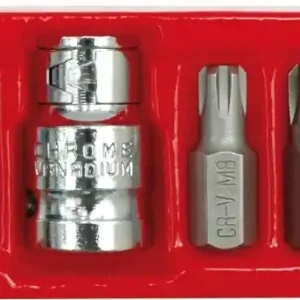 Trusa 8 piese bituri torx cr-v+adaptor 66453 Plată securizată