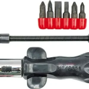 Surubelnita flexibila + 7 bituri 65080 Preț mic