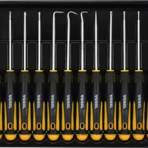 Set surubelnite precizie, 12 piese 64555 Reduceri