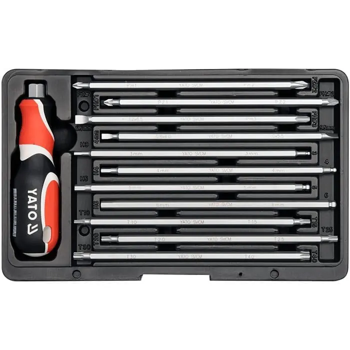 Set surubelnite cu capat dublu, 12 bucati Yato YT-2797 Reducere