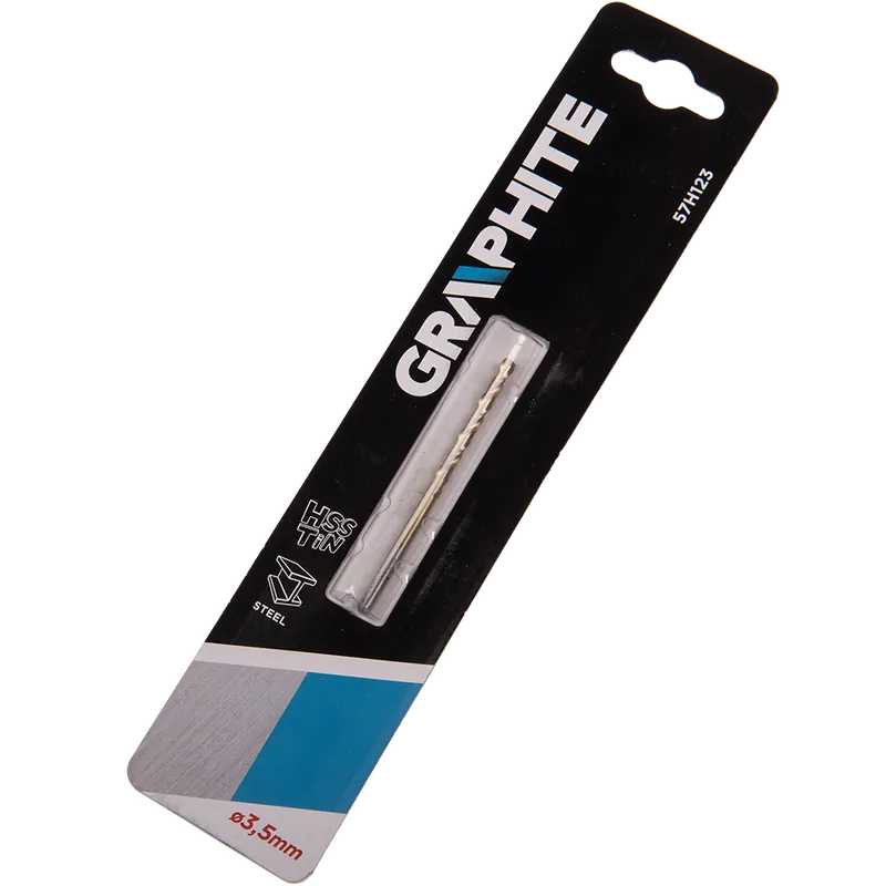 57H123 Burghiu metal HSS-TIN 3.5 mm Reducere extra