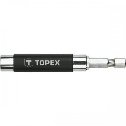 Ultima șansă Adaptor pentru biti 1/4" 80 mm TOPEX 39D341