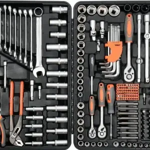 Trusa tubulare 1/2-3/8-1/4", 225 buc 58693 Doar azi