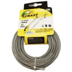 Ieftin Fir taietor cu insertie metalica pentru motocoasa 15m - 2.7mm (sectiune rotunda) (MC)