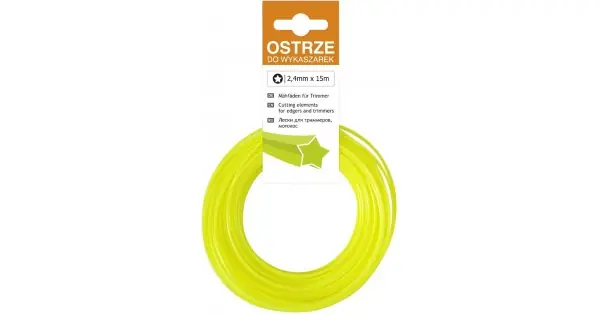 Fir taietor pentru tambur motocoasa 15m - 2.5mm (sectiune stea) (MC) Expediere rapidă