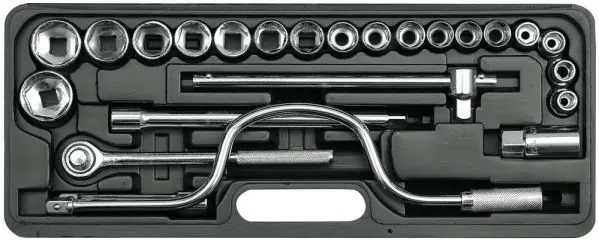 Trusa chei tubulare 24 piese - antrenor 58260 Ofertă limitată