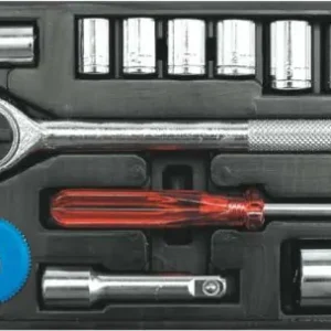 Trusa chei tubulare cu antrenor 21 piese, 58210 Ofertă exclusivă