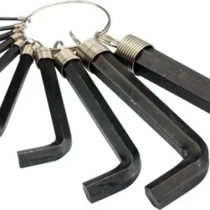 Ultima șansă Set 10 chei hexagonale 2-14 mm 56400