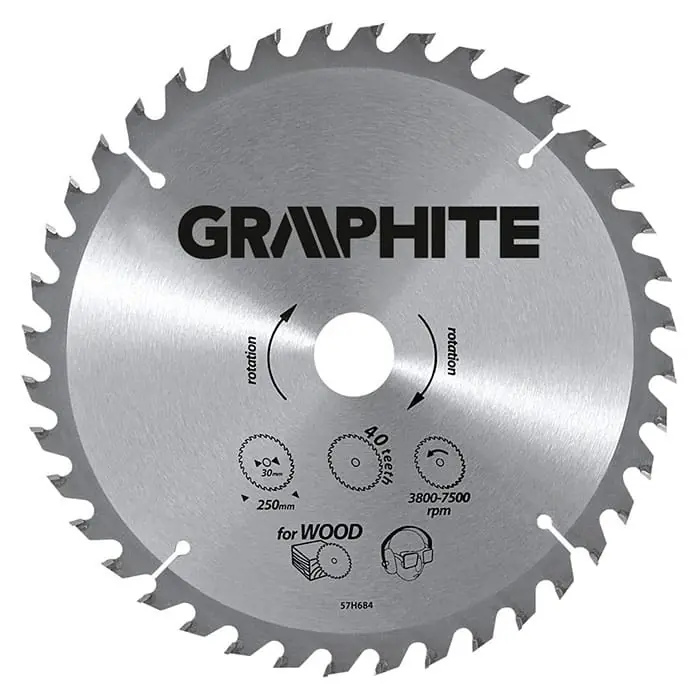 Calitate înaltă Disc pentru fierastrau electric 190x30mm Graphite 57H676