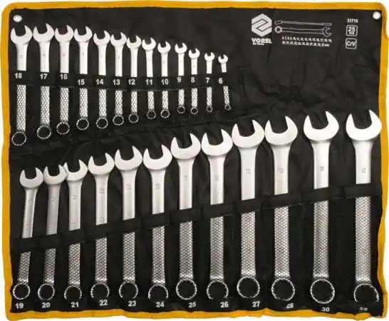 Super ofertă Set chei combinate 6-32mm, 25 buc, Vorel 51715