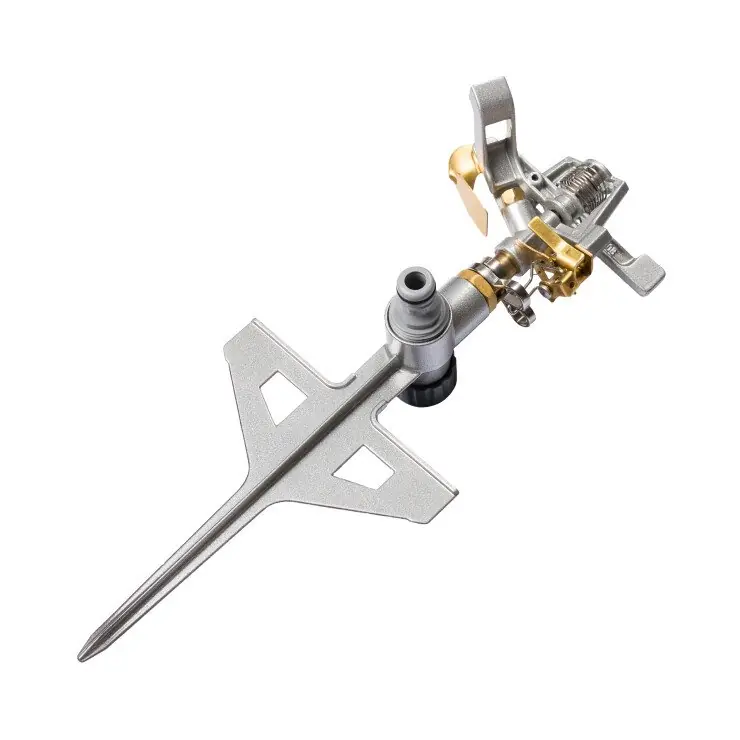 Aspersor pulsatoriu profesional cellfast lux ideal, metalic, 6 bar presiune maxima 52-160 Premium