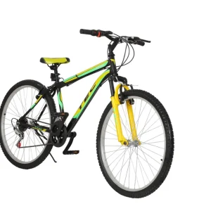 Bicicleta TEC Titan 24 inch Negru Galben Ultima șansă