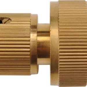 Discount Conector furtun cu stop din bronz 3/4" - 89103