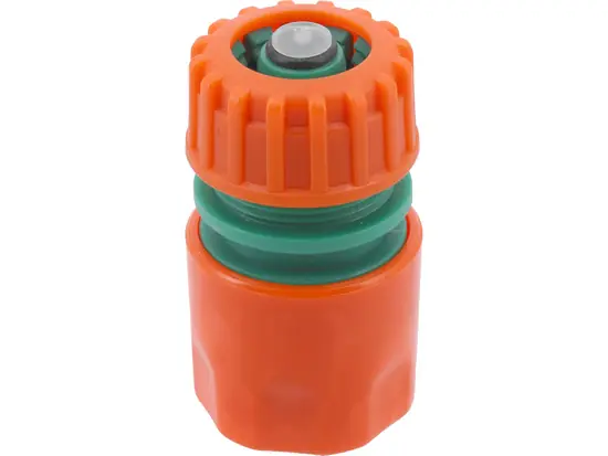 Conector furtun cu stop, 1/2", blister plastic - 89226 Reducere specială