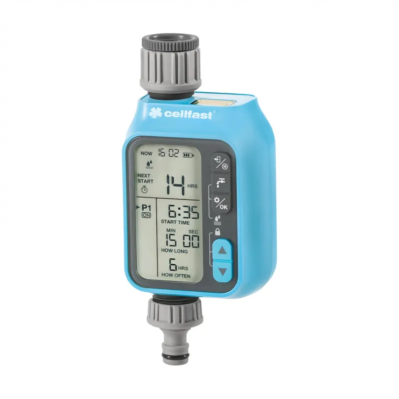 Ofertă Controler electronic de irigare chronos ideal, cellfast, 3 programe de udare individuale 52-097