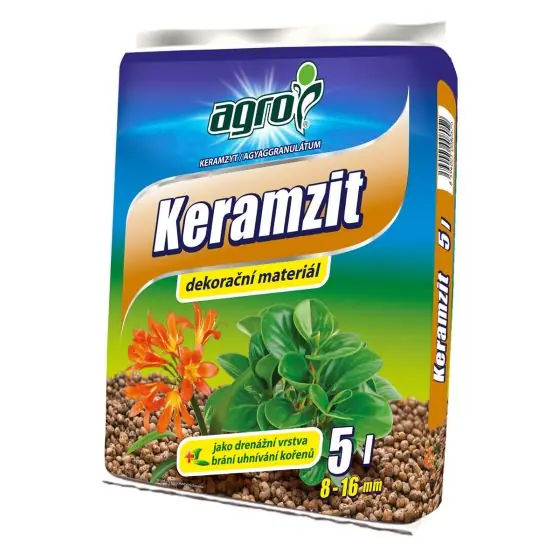 Granule de argila Cheramzit 8-16 mm AGRO, 5L Chilipir