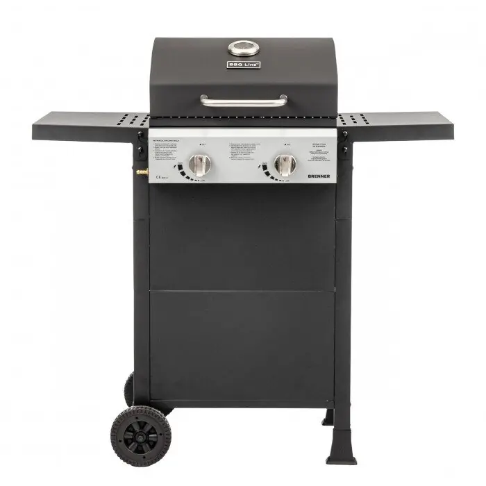 Lichidare de stoc Gratar pe gaz Brenner G2 cu 2 arzatoare