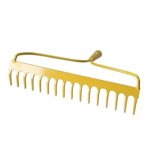 Calitate înaltă Grebla 16 dinti, tip arc, 400 mm, cu coada, LT35671