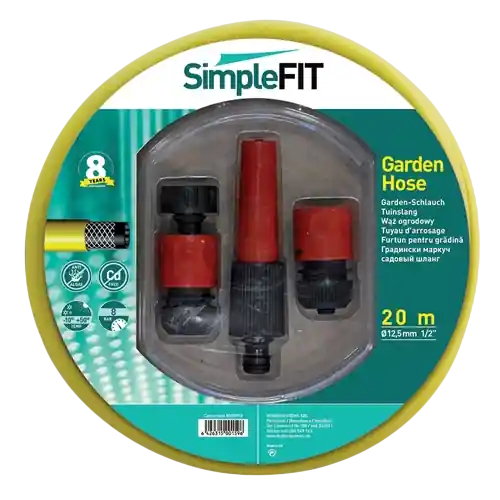 KIT FURTUN PENTRU GRADINA SIMPLEFIT 12.5MM1/2*20M 8000993 Ofertă exclusivă