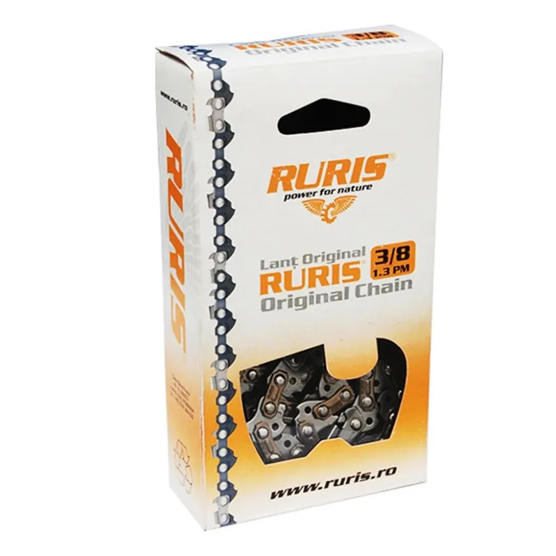 Lant Ruris 3/8 1.3 22+1D 30cm+125ml Ulei Ruris 2TT Cadou Calitate înaltă