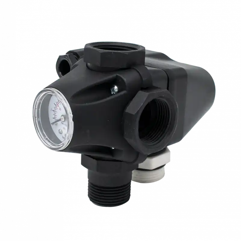 Presostat mecanic cu manometru BAR-PMW114 Preț mic