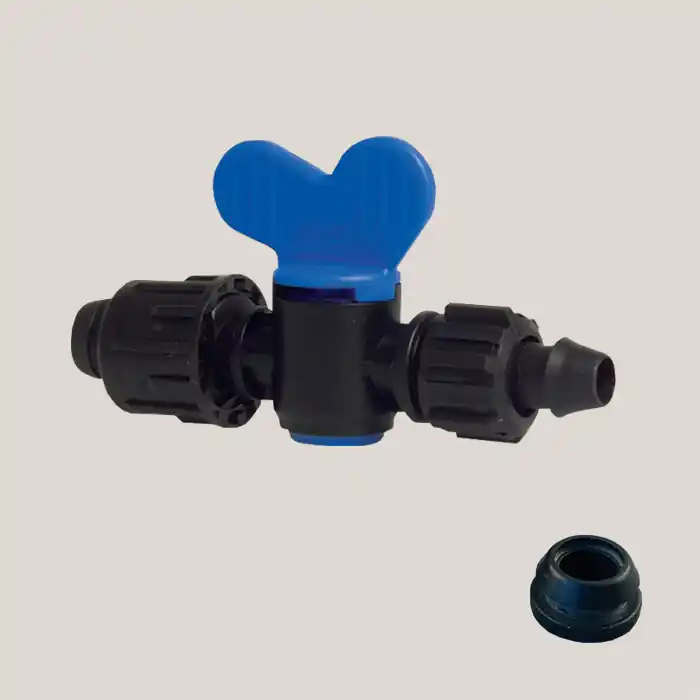 Robinet pentru banda de picurare Aquafix 17mm 0112603 Reducere specială