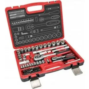 Trusa de chei tubulare HILLEN & MOHR profesional CrV 72bucati 16 X 1/2", 10 X 1/4" 17K072 25ANI Garantie Cumpărături sigure