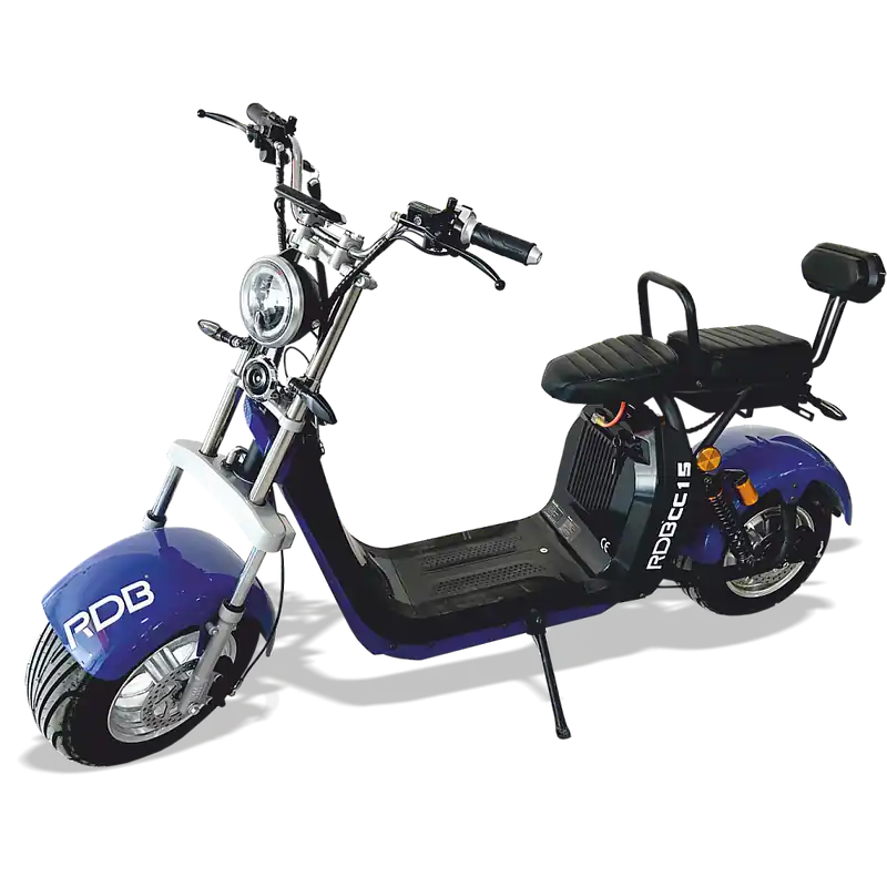 Scuter electric RDB CC15 Red Wine, 2000W, fara permis, 25km/h Promoție