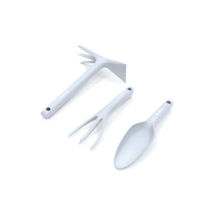 Set 3 unelte pentru gradina basic cellfast lopata mica, cultivator, sapaliga, alb 40-057 Disponibil imediat