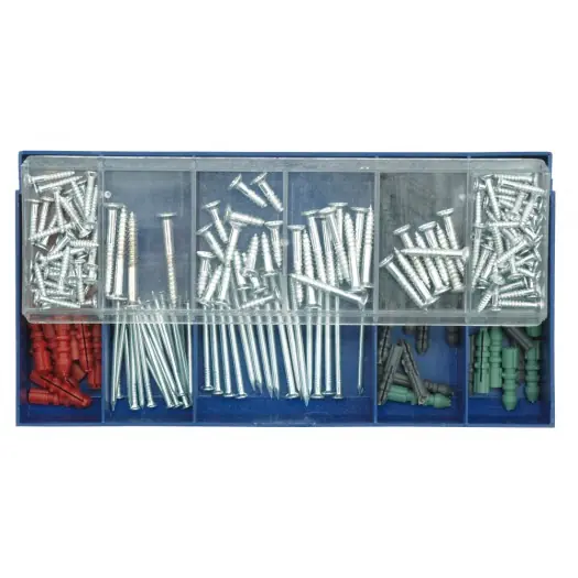 Trusa cuie,suruburi si ace 200 buc 25416 Plată sigură