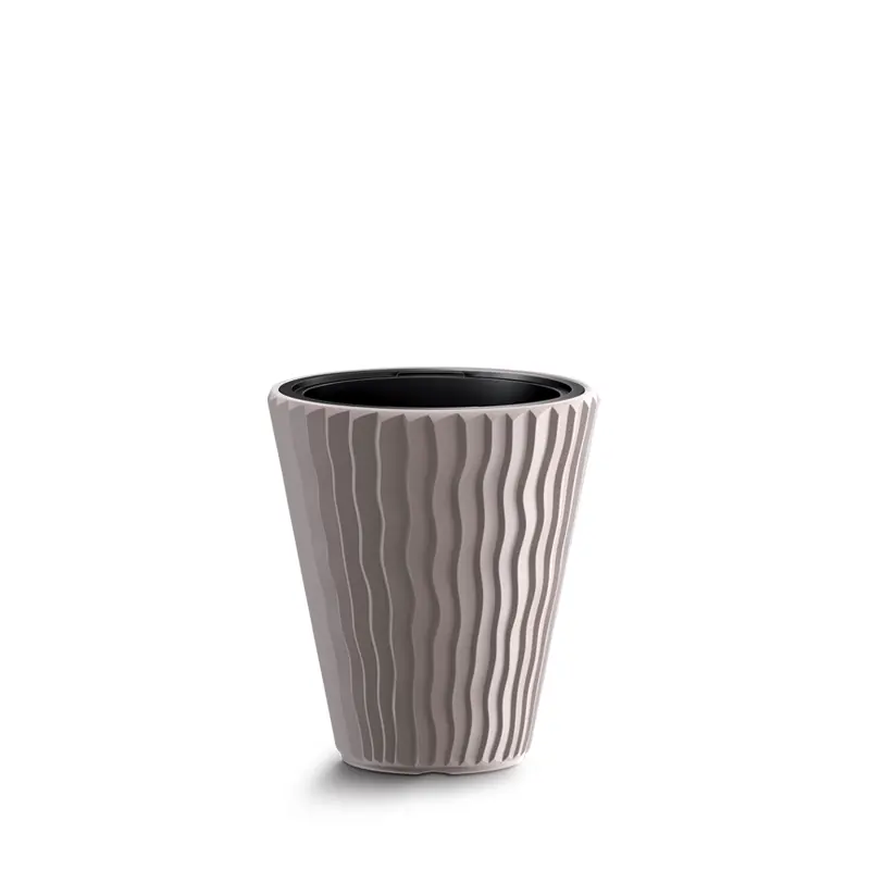 Bestseller Ghiveci decorativ de flori, rotund, cafeniu, 29.7×33 cm, sandy dbso300-7529U