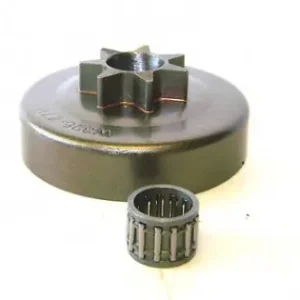 Oala ambreiaj - stea + colivie drujba Husqvarna: 136, 137, 141, 142 (3/25) - (2 piese) Transport gratuit