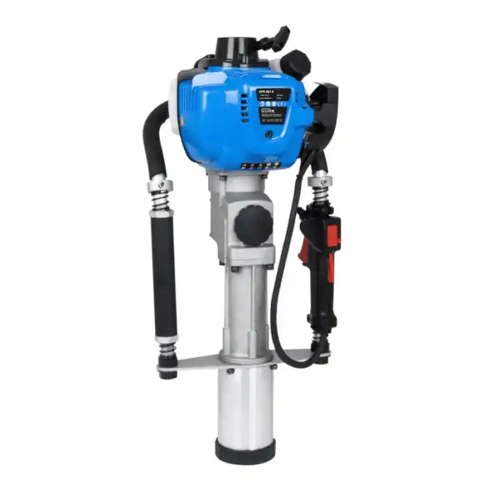 Lichidare de stoc Dispozitiv pentru batut stalpi pe benzina GPR 801 E Gude 94419, 1.4 Cp, Ø20-80 mm