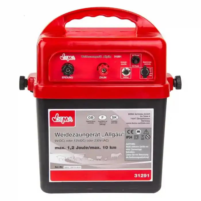 Cumpără online Aparat pentru garduri electrice Dema 31291, 9-230 V, 1.2 J