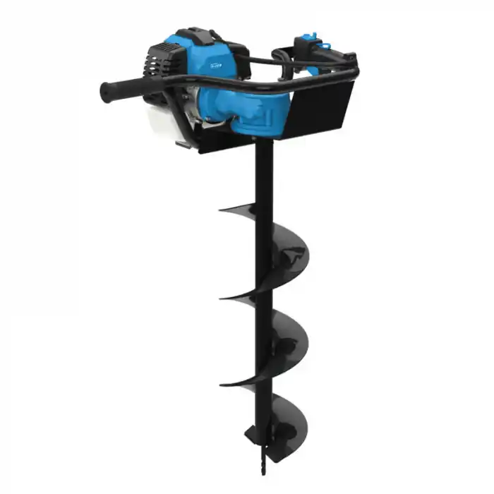 Livrare gratuită Motoburghiu cu 3 burghie GE 2200 Gude 94139, 3 Cp, Ø100-200 mm+CADOU