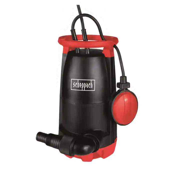 Pompa submersibila pentru apa murdara SWP750 Scheppach 5909508901, 750 W, 20000 l/h Preț promoțional