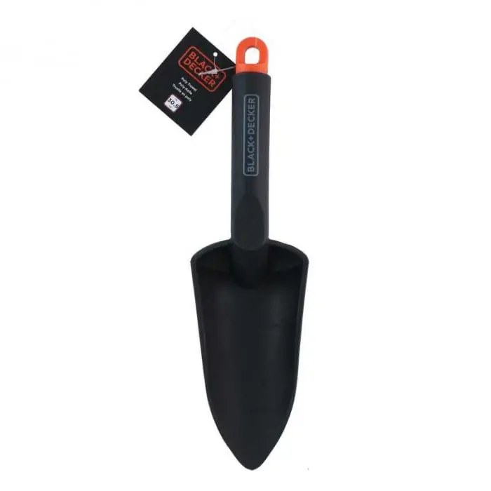 Mini lopata de gradina BXGTTO7040 Black & Decker 8711252235363, 160 mm Expediere rapidă