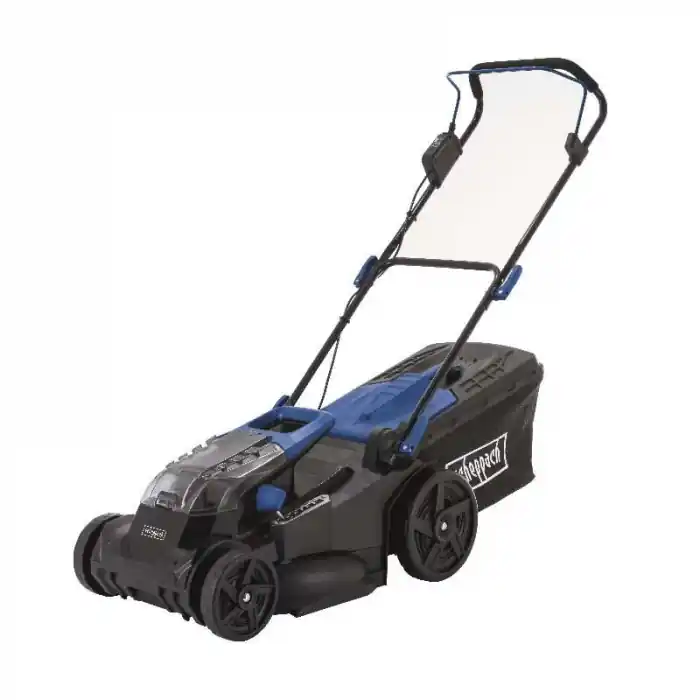 Livrare expres Masina de tuns iarba fara acumulator BC-MP430-X Scheppach 5911415900, 2x20 V, 430 mm