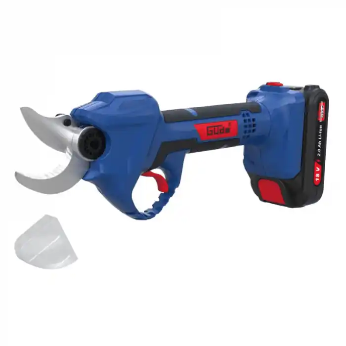 Foarfeca electrica pentru gradina cu acumulator ASC 18-201-05 K Gude 58438 DUP361Z, 18 V, 2 Ah, 30 mm+CADOU Popular