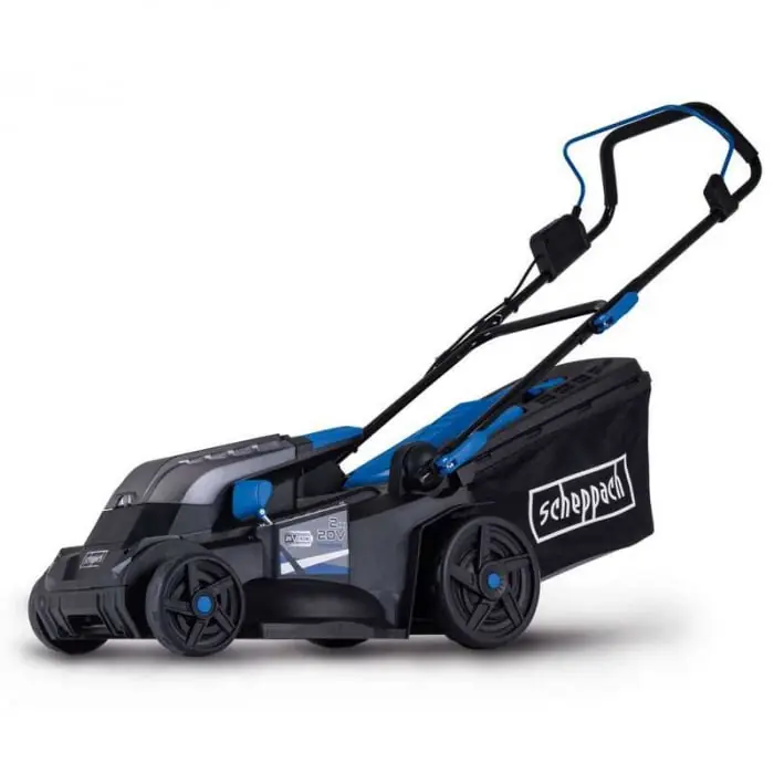 Masina de tuns iarba fara acumulator BC-MP380-X Scheppach 5911414900, 2x20 V, 380 mm Reducere specială