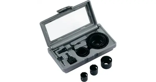 Nu rata Set coroane de taiere lemn / rigips Bosch 22-68 mm 2607019450