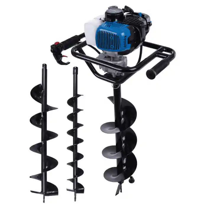 Motoburghiu cu 3 burghie EB2000 Scheppach 5904704903, 1.97 Cp, Ø100-200 mm Preferatul clienților